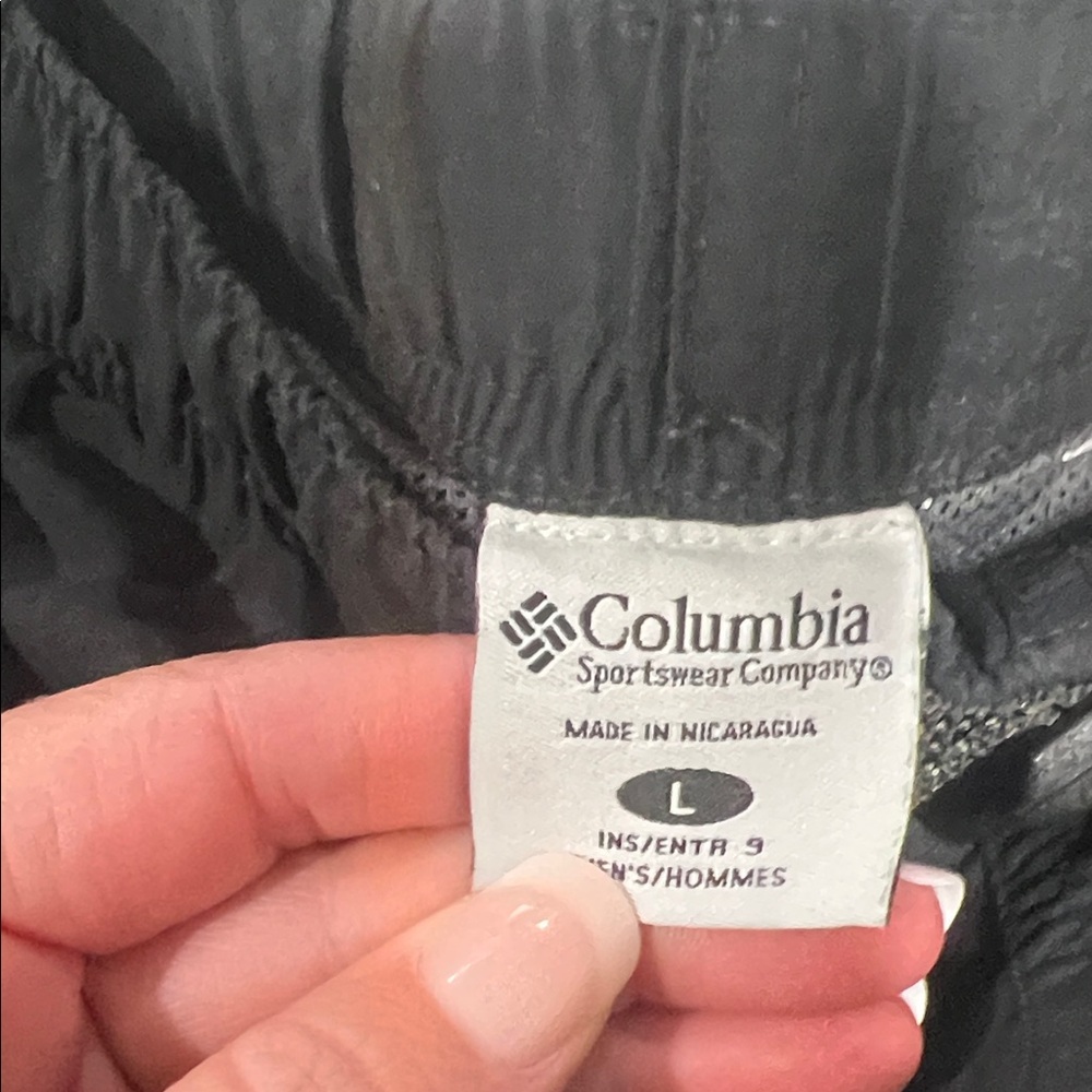 Columbia Men's Cargo Shorts with Belt Sz L - Picture 9 of 11